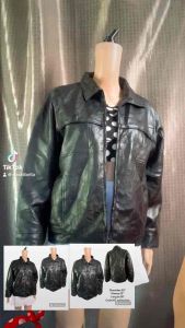 Leather jacket for men high quality korean style