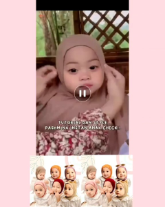 Hijab Anak Praktis & Nyaman: Pilihan Hijab Jersy Anak Usia 1-5 Tahun