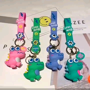 Gantungan Kunci Tas Keychain Boneka Dino Lucu Gemoy