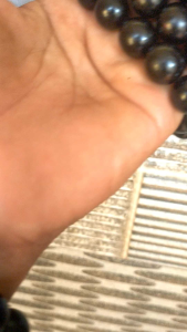 gelang tasbih kokka jawa gelang biji gebang jumbo/biji gebang pocok lontar