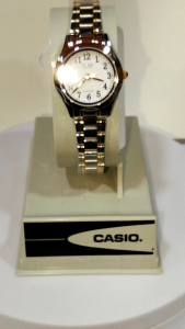 CASIO LADIES TWOTONE LTP 1275SG 7B