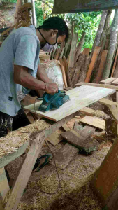 Meja Kecil Stand Display (P)20 (L)20cm (T)10cm Meja Minimalis Kayu