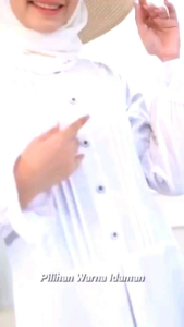 Gamis Putih Byzantia by Lubi Dress Umroh dan Haji