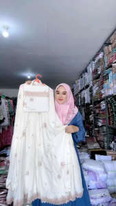 Mukenah Hureem + Free Tas