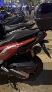 OFF-X 40L Heavy Duty Motorbox Motorcycle Box Motor Storage Box Tailbox Topbox Motor Luggage Box Top Box