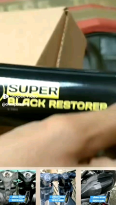 Cheap & Lean | Paket Penghitam Body dan Pembersih Mesin Motor