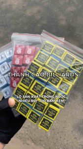 Túi 24 Viên Lơ Bida Bình Dân Việt Nam | Lơ Chơi Bi-a Câu Lạc Bộ Billiards Giá Rẻ Độ Bám Thấp Có Bụi