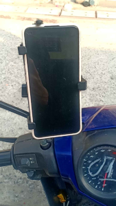 Giá đỡ điện thoại cho xe máy nguyên bộ hợp kim nhôm chống rung chống sốc cực tốt cho điện thoại