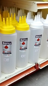 Elianware Botol Sos/ Botol Plastik Serbaguna/ Kitchen Plastic Squeeze Bottle Dispenser