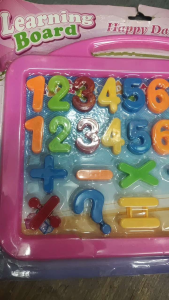 Interactive Magnetic Alphabet and Numbers Learning Board for Kids"