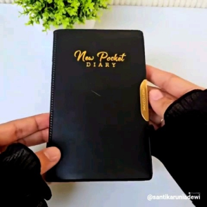 Agenda New Pocket 2025 Notebook Kertas HVS Cream 145 cm x 9 cm