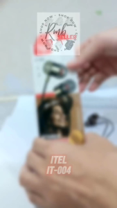 HANDSFREE HEADSET ITEL IT-004 STREO BASS EARPHONE
