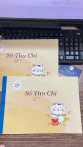 Sổ thu chi A4 (20x30cm) giấy dày 50 tờ/quyển