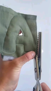 Kéo răng cưa cắt vải giấy nội địa Nhật Bản