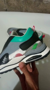 sepatu sneakers pria&wanita plaid shoes Korea sepatu kasual trendy&style masakini