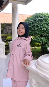 JAS HUJAN ANAK UNIXO TERBARU SETELAN JAKET CELANA