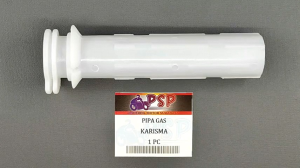 PIPA GAS \\\"KARISMA\\\" - Selongsong Putihan Gas KARISMA X / SUPRAFIT NEW / SUPRA X 125 KARBU
