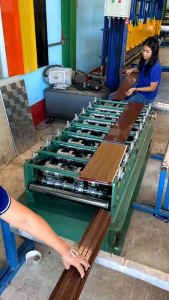 เครื่องเล่น รั้วแรกหลัง เมทัลชีท สีน้ำตาล 10 และ 13 ซม หน้า 50-100 ซม