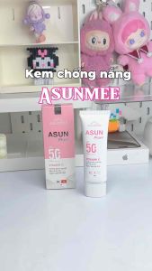 Kem Chống Nắng Asun Asunmee 50g Nâng Tone Dạng Sữa SPF50+ PA++++ Bảo Vệ Da Dưỡng Ẩm Kiềm Dầu