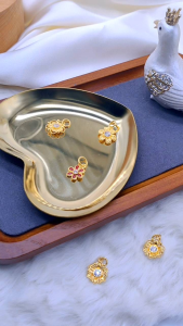 GGOLD จี้ทอง96.5%แท้ 0.6 กรัม ลายเดซี่-czลงยา [G-00590] ผ่อน LazPayLater ได้