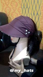 Topi Senam Sport Wanita Golf / Berkebun Anti UV