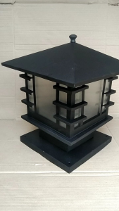 LPB lampu pagar besar/jumbo lampu gerbang lampu pagar keriling minimalis hiasan& dekorasi taman