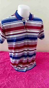 เสื้อยึดโปโลชายเนื้อผ้าบางเบาใส่สบาย