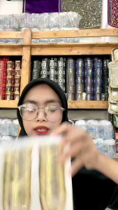 Gelas Warna Emas Gelas Air Zam Zam Souvenir Haji Ukuran 30 ML