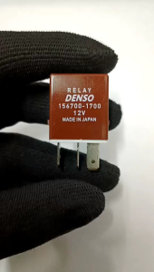 100% ORIGINAL TOYOTA DENSO 5PIN RELAY 156700-1700 / 90084-98023 12V Aircond/Fan Relay (Made in japan)