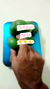 Buah pinang/jambe { 5Buah }