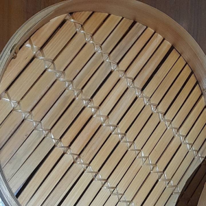 Klakat Bambu Dimsum 50cm Kukusan Bambu 2 Wadah dan 1 Tutup