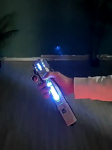 TokoYoyo Mainan Anak Laki-laki Pedang LightSaber 2 in 1 Laser Light Saber LED