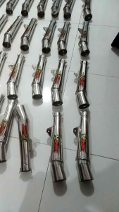 51 MM CANISTER fit for all Motorcycle With Silencer Heavy duty Pure Stainless Steel