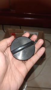 KNOP MESIN CUCI POLYTRON 2 TABUNG WARNA HITAM
