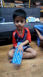 พร้อมส่ง เทียน เทียนคู่ เบอร์ 6 สั้น สีเหลือง