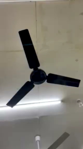 American Star Industrial Ceiling Fan 42inch 56inch Black and White 5 Speed