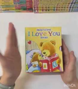 พร้อมส่ง Box set 3 เล่ม Baby first I love you Book หนังสืออ่านภาษาอังกฤษสำหรับเด็ก feel good หนังสืออ่านก่อนนอน บอรด์บุค