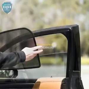 [Kia Soluto] Rèm che nắngchống tia UV bộ 4 cánh khung thép có nam châm hít cữa tự động tiện lợi dành cho oto