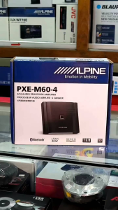 ALPINE PXE-M60-4 DSP SOUND PROCESSOR ยกระดับการฟัง แบรนคุณภาพ สัญชาติ🇯🇵