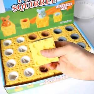Cheesy Mouse Squishy - Squeeze to Pop Out From Cheese - Prank Your Friend - Stress Relief