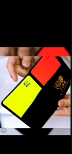 Kartu Wasit Sepakbola FIFA + pensil