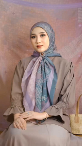 FLAVIA SCARF 🆕  COD ▪️TERBARU HIJAB SEGIEMPAT BY NADHEERA LUXURY