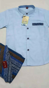 koko anak A&J sarkoci lengan pendek