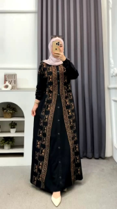 GAMIS TWILL CAP MALAMAN KLOK NEW MOTIF WARNA HITAM PEKAT TERMURAH BERKUALITAS BEST SELLER BISA COD
