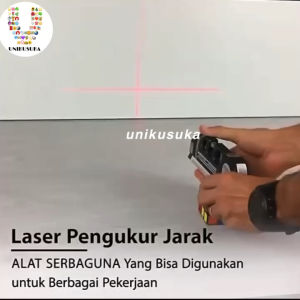 [UNIKUSUKA] Fixit Laser Level Pro 3 Penggaris kombinasi Laser Waterpass Meteran 250 cm sudah dapat baterai