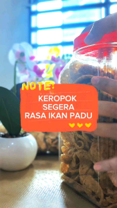 KEROPOK SEGERA 500GRAM 100% RASA IKAN SUPER RANGUP Seafood Snack