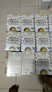 FIRST VITA FLUS 34 in 1 BROWN COFFEE WITH FRUITS AND VEGETABLES EXTRACT AND STEVIA (20 Sachets)