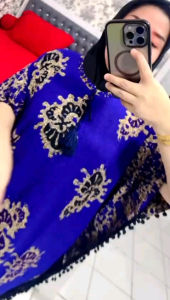 daster lowo pompom panjang