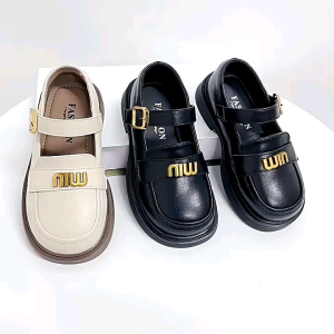 Giày búp bê bé gái 2 tuổi đến 10 tuổi khóa Min kiểu dáng Lolita da siêu mềm Hàng QCCC Giày vintage Giày búp bê trẻ em gái giaydeptreemkieusashop