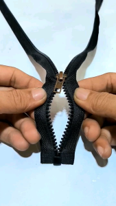 Kepala Retsleting Jaket YKK Bolak Balik Untuk Gigi Besi No 5 Satuan (1 pcs)